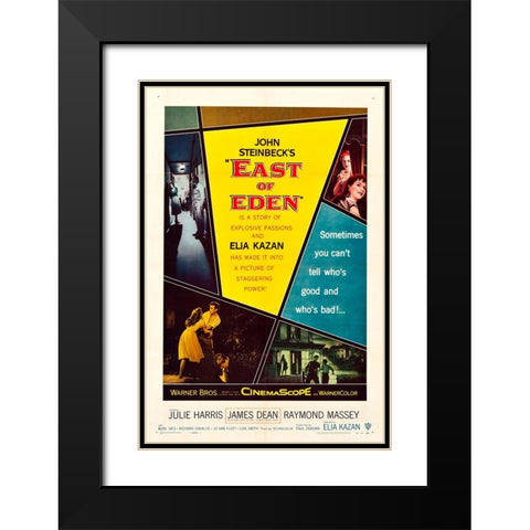 East of Eden-1955 Black Modern Wood Framed Art Print with Double Matting by Vintage Hollywood Archive