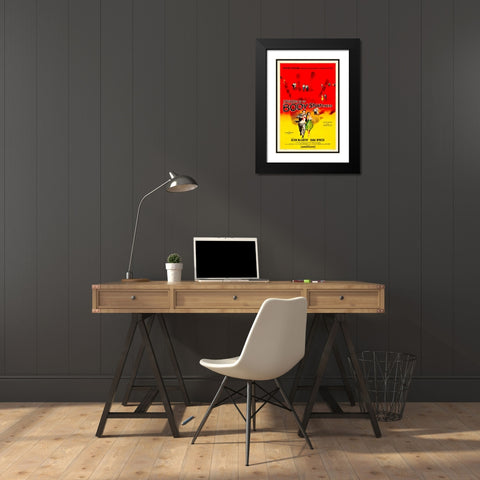 Invasion of the Body Snatchers-1956 Black Modern Wood Framed Art Print with Double Matting by Vintage Hollywood Archive