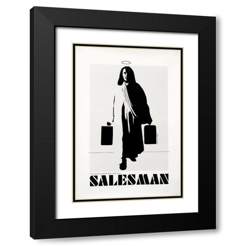 Salesman-1969 Black Modern Wood Framed Art Print with Double Matting by Vintage Hollywood Archive