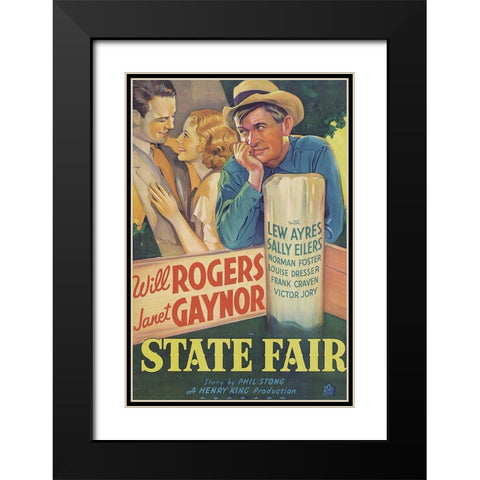 State Fair-1933 Black Modern Wood Framed Art Print with Double Matting by Vintage Hollywood Archive