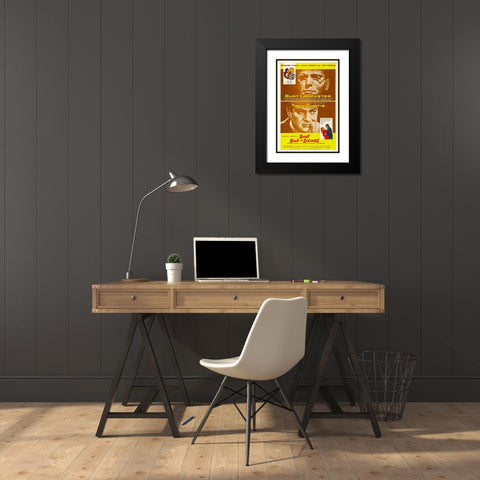 Sweet Smell of Success-1957 Black Modern Wood Framed Art Print with Double Matting by Vintage Hollywood Archive