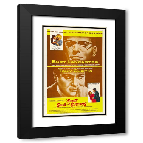 Sweet Smell of Success-1957 Black Modern Wood Framed Art Print with Double Matting by Vintage Hollywood Archive