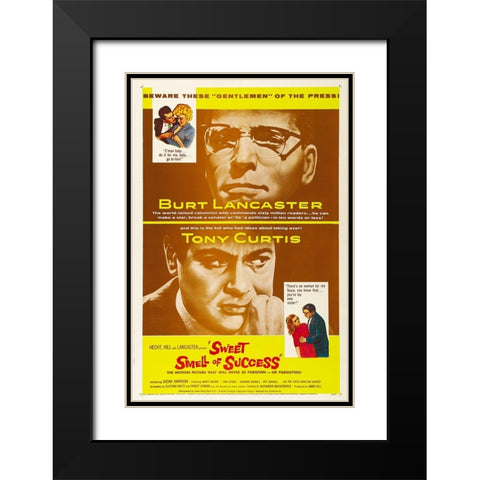 Sweet Smell of Success-1957 Black Modern Wood Framed Art Print with Double Matting by Vintage Hollywood Archive