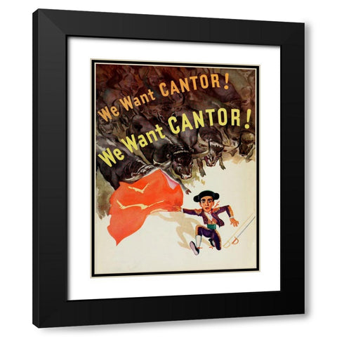 The Kid from Spain-1932 Black Modern Wood Framed Art Print with Double Matting by Vintage Hollywood Archive