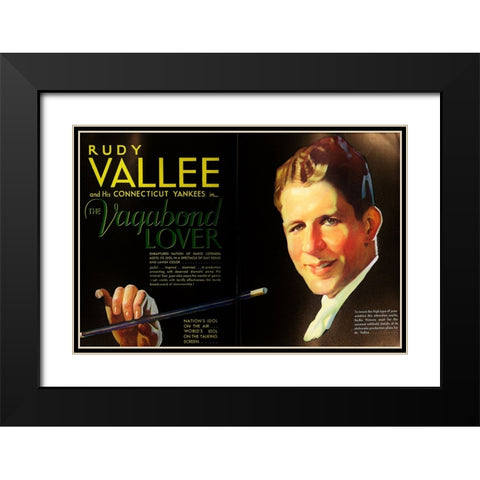 The Vagabond Lover-1929 Black Modern Wood Framed Art Print with Double Matting by Vintage Hollywood Archive