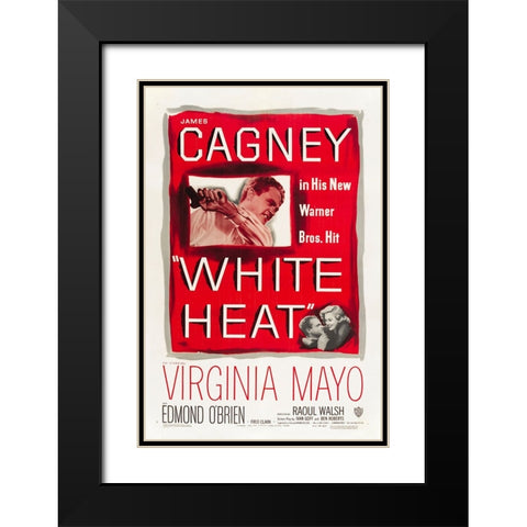 White Heat-1949 Black Modern Wood Framed Art Print with Double Matting by Vintage Hollywood Archive