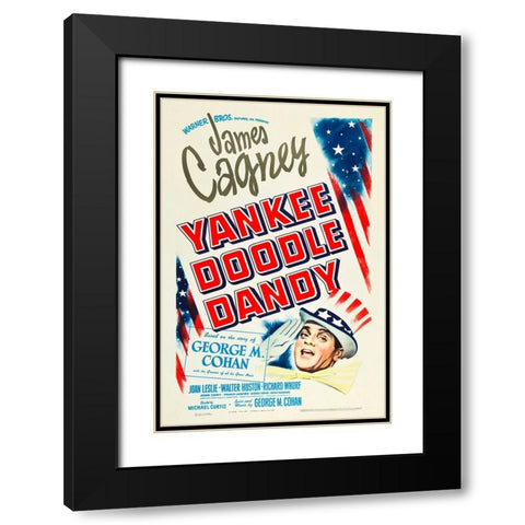 Yankee Doodle Dandy-1942 Black Modern Wood Framed Art Print with Double Matting by Vintage Hollywood Archive