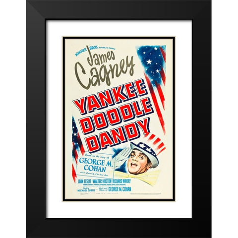 Yankee Doodle Dandy-1942 Black Modern Wood Framed Art Print with Double Matting by Vintage Hollywood Archive