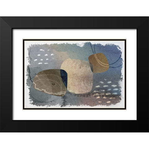 Clarification Black Modern Wood Framed Art Print with Double Matting by Naskrent, Delores
