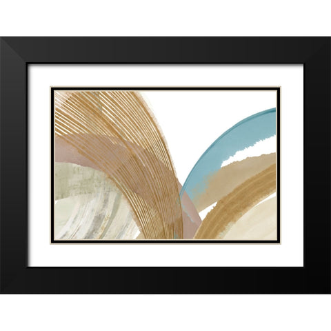 Force of Nature II Black Modern Wood Framed Art Print with Double Matting by Kouta, Flora