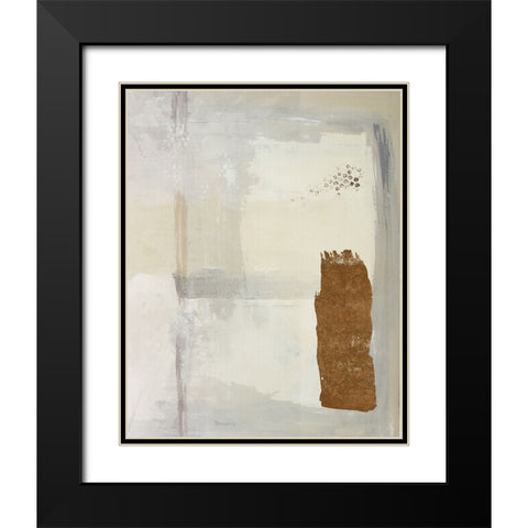 Tip Tone III Black Modern Wood Framed Art Print with Double Matting by Smith, Karen