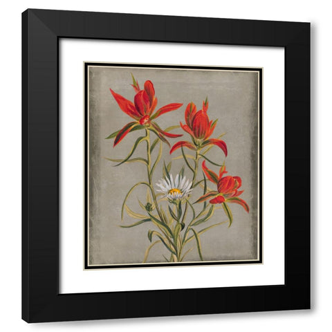 Inthered I Black Modern Wood Framed Art Print with Double Matting by Smith, Karen