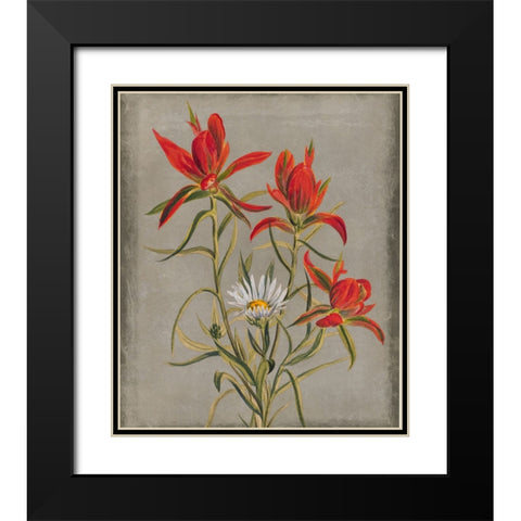 Inthered I Black Modern Wood Framed Art Print with Double Matting by Smith, Karen