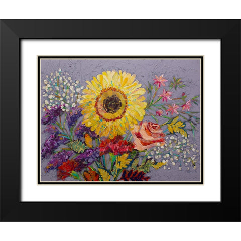 Sunny Mexico Black Modern Wood Framed Art Print with Double Matting by St Hilaire, Elizabeth