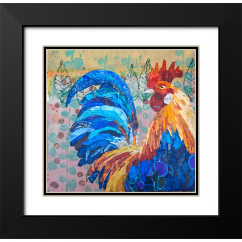 A Top of the Morning Black Modern Wood Framed Art Print with Double Matting by St Hilaire, Elizabeth