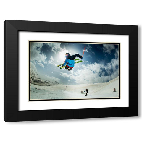 Local Ema Galli  performing Black Modern Wood Framed Art Print with Double Matting by Verbiest, Eric