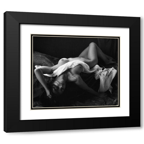 the miracle of silver halides Black Modern Wood Framed Art Print with Double Matting by Wunderskatz