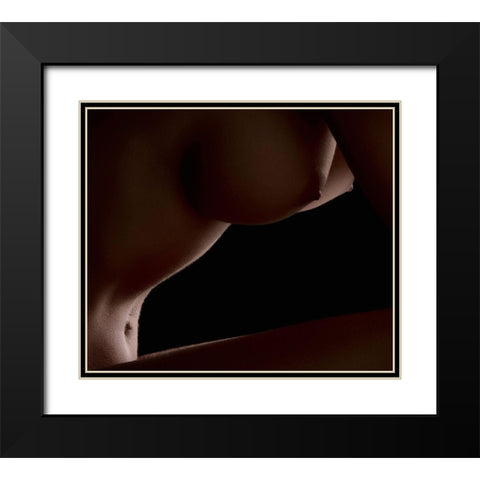 intimate view Black Modern Wood Framed Art Print with Double Matting by Wunderskatz