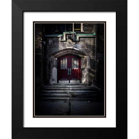 St Michaels Cathedral Black Modern Wood Framed Art Print with Double Matting by Carson, Brian