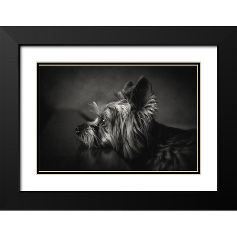 I have been waiting for you ... Black Modern Wood Framed Art Print with Double Matting by Lacz, Krisztina