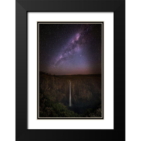 Soul Vacation II Black Modern Wood Framed Art Print with Double Matting by Harrison-Hill, Tracey