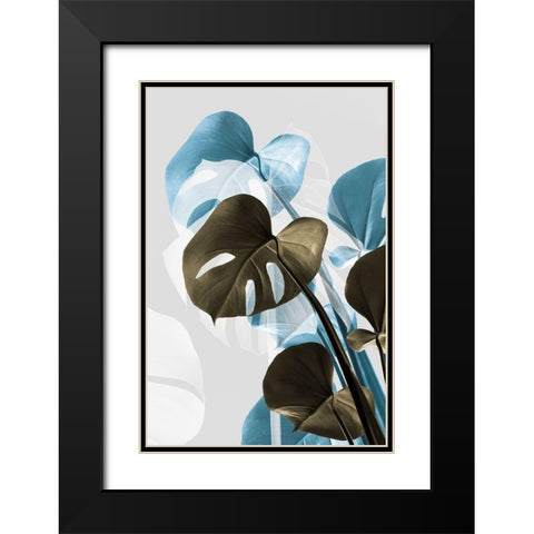 Monstera Creative 13 Black Modern Wood Framed Art Print with Double Matting by Artographie Studio