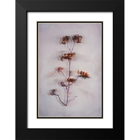 The Decay Black Modern Wood Framed Art Print with Double Matting by Kiral, Cicek