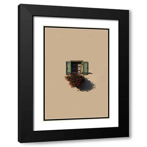 Green fingers Black Modern Wood Framed Art Print with Double Matting by Cederberg, Marcus
