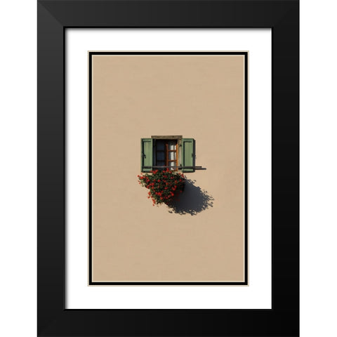 Green fingers Black Modern Wood Framed Art Print with Double Matting by Cederberg, Marcus
