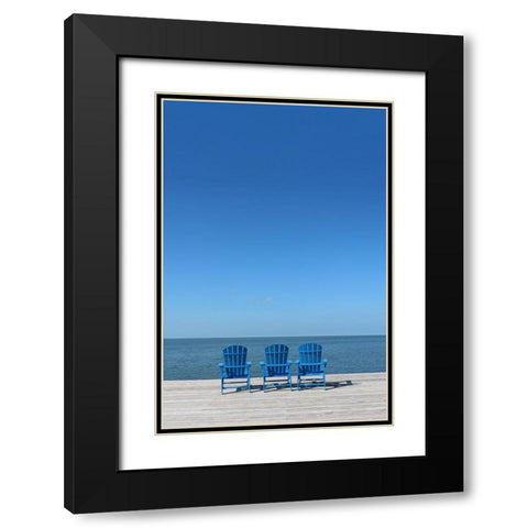 Florida Keys Black Modern Wood Framed Art Print with Double Matting by Cederberg, Marcus
