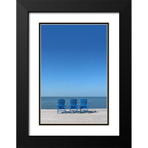 Florida Keys Black Modern Wood Framed Art Print with Double Matting by Cederberg, Marcus