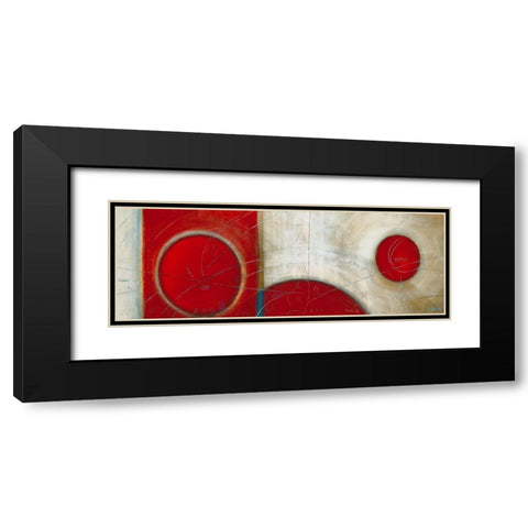 Realites Black Modern Wood Framed Art Print with Double Matting by Becam, Carole