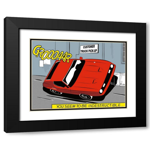 You seem to be Black Modern Wood Framed Art Print with Double Matting by Strapelias - PR, Pierre