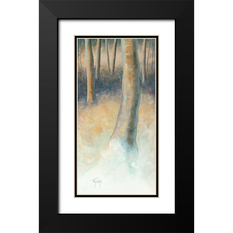 Une vie a neuf Black Modern Wood Framed Art Print with Double Matting by VALENTIN