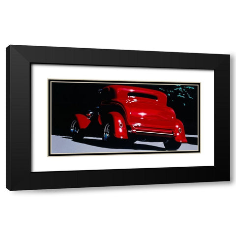 Shadow Black Modern Wood Framed Art Print with Double Matting by Tempier, Guy