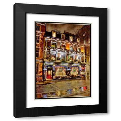 The Sherlock Holmes Black Modern Wood Framed Art Print with Double Matting by Terrible, Aurelien