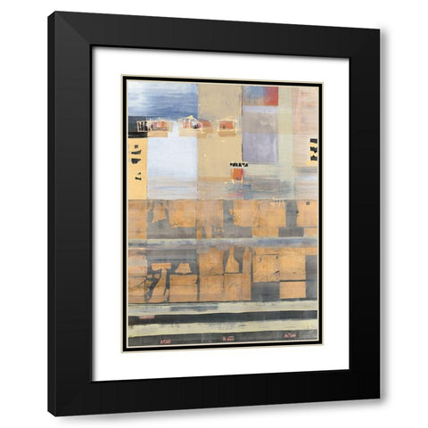 Under the Bordwalk Black Modern Wood Framed Art Print with Double Matting by Richter-Armgart, Rose