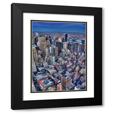 Young and Old Heroes Black Modern Wood Framed Art Print with Double Matting by Terrible, Aurelien