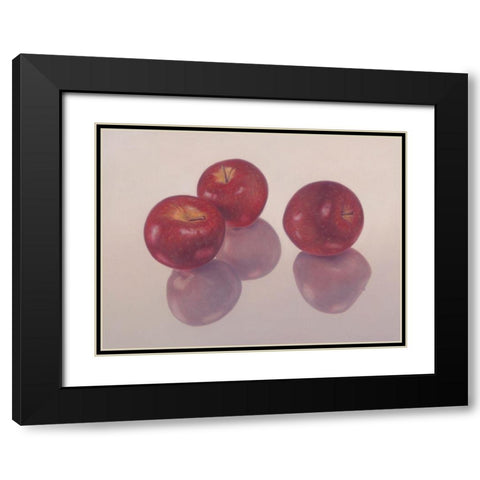 12DK1273 Black Modern Wood Framed Art Print with Double Matting by Delaer