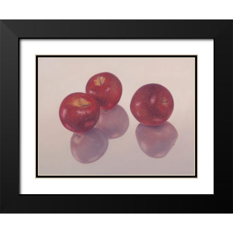 12DK1273 Black Modern Wood Framed Art Print with Double Matting by Delaer