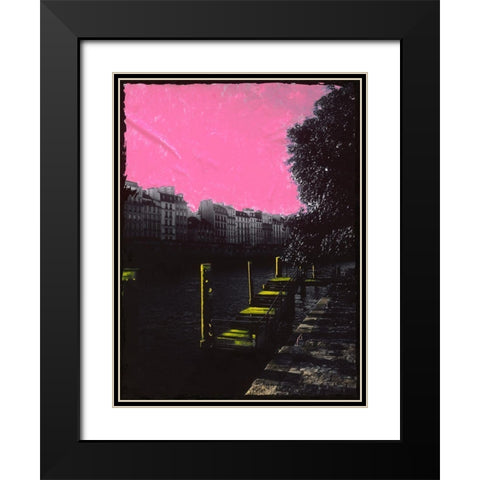 21h04 Black Modern Wood Framed Art Print with Double Matting by Simonutti, Riccardo