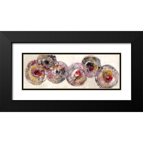 Dynamik Black Modern Wood Framed Art Print with Double Matting by Arns-Muller, Monika