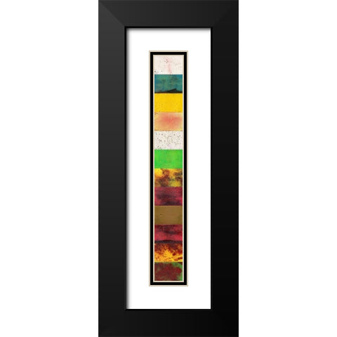 Untitled VI Black Modern Wood Framed Art Print with Double Matting by Fahar