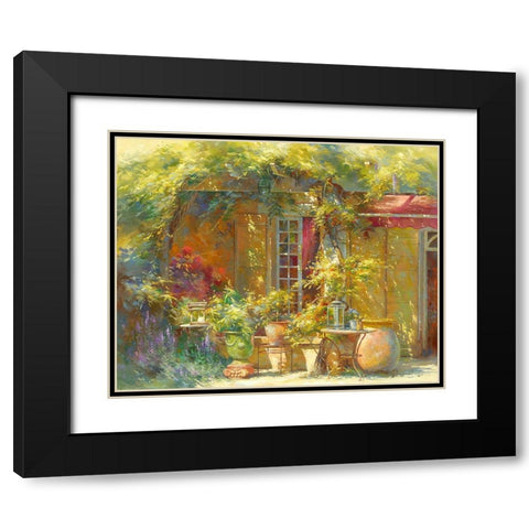 Lumiere dete Black Modern Wood Framed Art Print with Double Matting by Messely, Johan