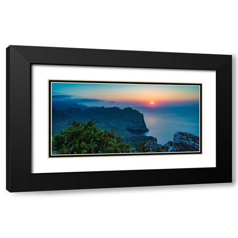 Imagination Black Modern Wood Framed Art Print with Double Matting by Lichtenwalter, Tom