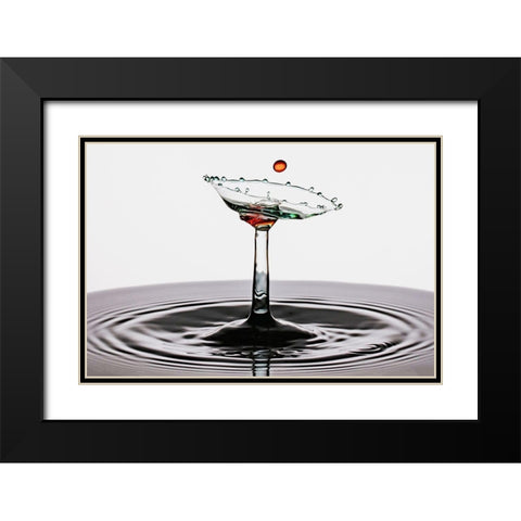 Coktail Black Modern Wood Framed Art Print with Double Matting by Sanchez, Manuel