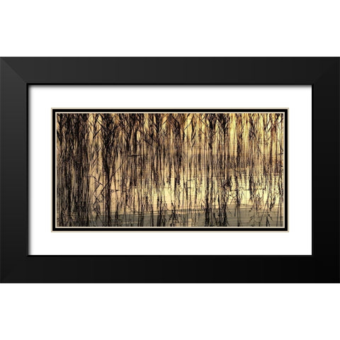 Reed Part I Black Modern Wood Framed Art Print with Double Matting by Steger, Uwe