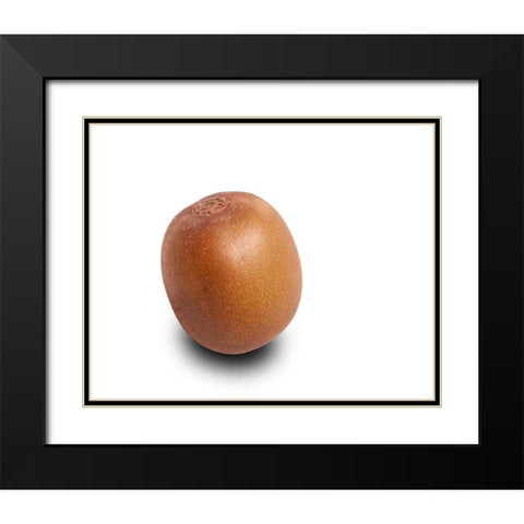 Kiwi Black Modern Wood Framed Art Print with Double Matting by Brosius, Volker
