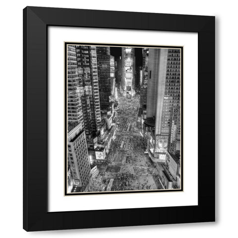 Renaissance Black Modern Wood Framed Art Print with Double Matting by Terrible, Aurelien