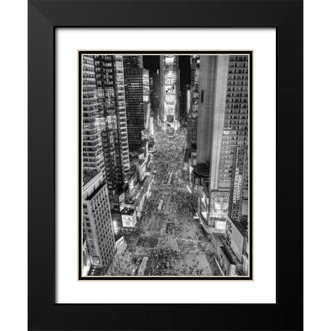 Renaissance Black Modern Wood Framed Art Print with Double Matting by Terrible, Aurelien